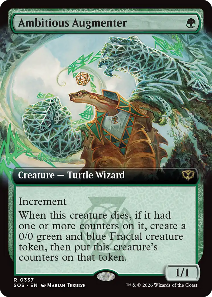 Ambitious Augmenter (Extended Art) [Secrets of Strixhaven] | Gear Gaming Fayetteville