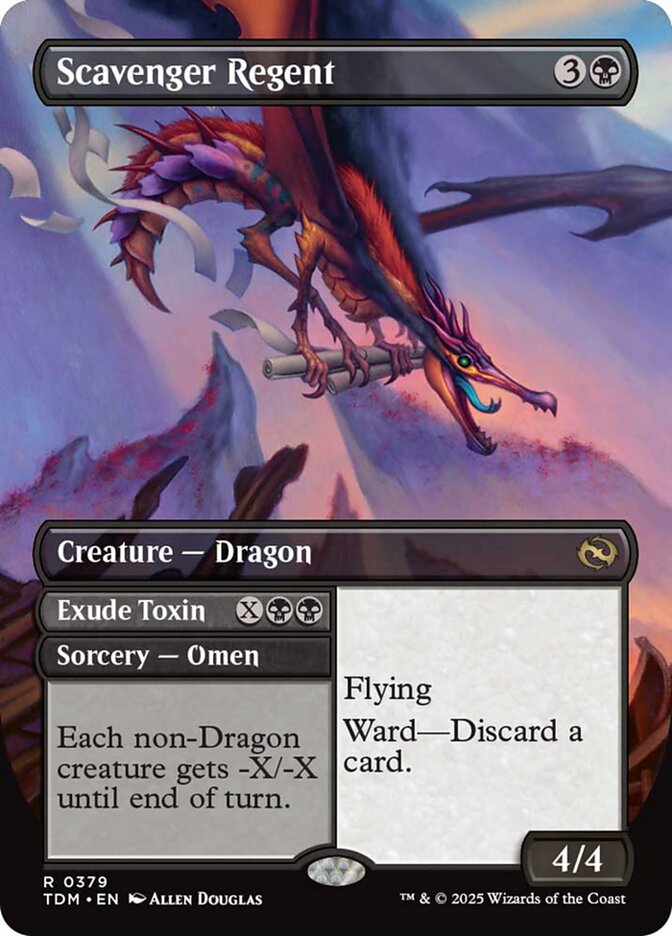 Scavenger Regent (Borderless) [Tarkir: Dragonstorm] | Gear Gaming Fayetteville