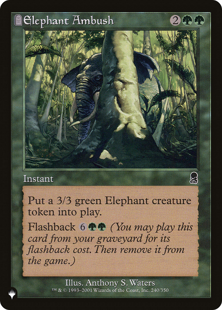 Elephant Ambush [The List Reprints] | Gear Gaming Fayetteville