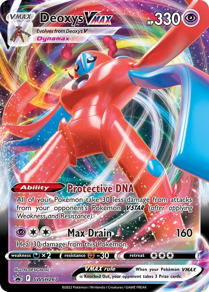 Deoxys VMAX (SWSH267) [Sword & Shield: Black Star Promos] | Gear Gaming Fayetteville