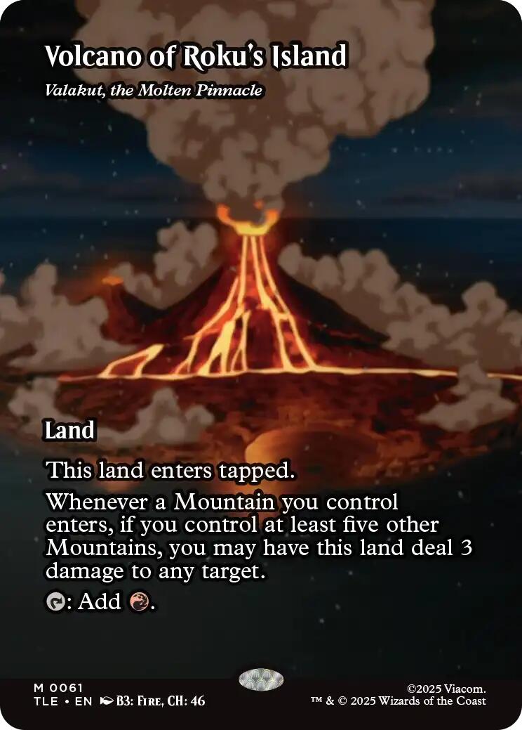 Volcano of Roku's Island - Valakut, the Molten Pinnacle [Avatar: The Last Airbender: Eternal-Legal] | Gear Gaming Fayetteville