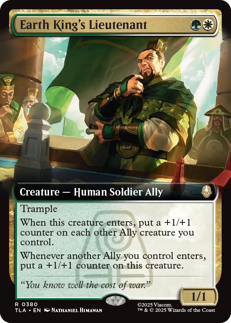 Earth King's Lieutenant (Extended Art) [Avatar: The Last Airbender] | Gear Gaming Fayetteville