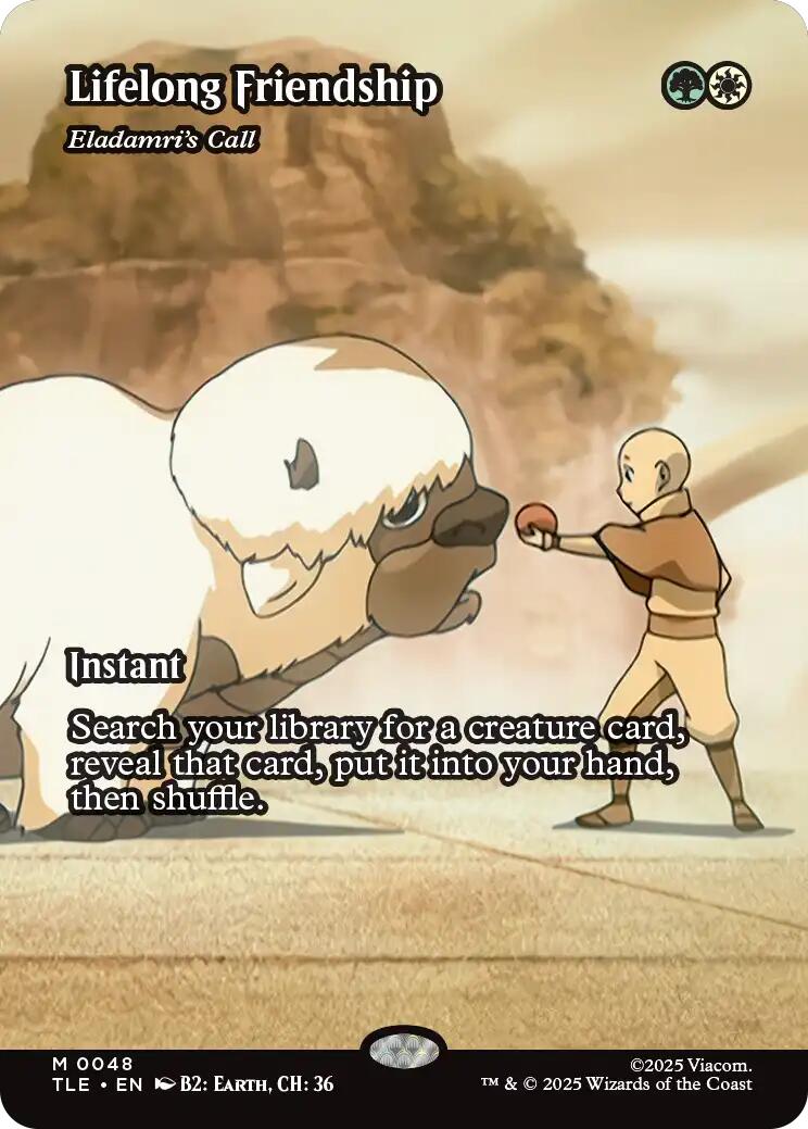 Lifelong Friendship - Eladamri's Call (Borderless) [Avatar: The Last Airbender: Eternal-Legal] | Gear Gaming Fayetteville