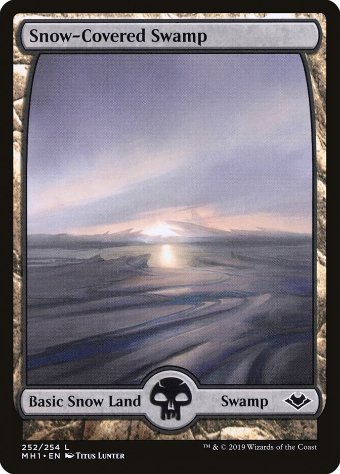 Snow-Covered Swamp [Modern Horizons] | Gear Gaming Fayetteville