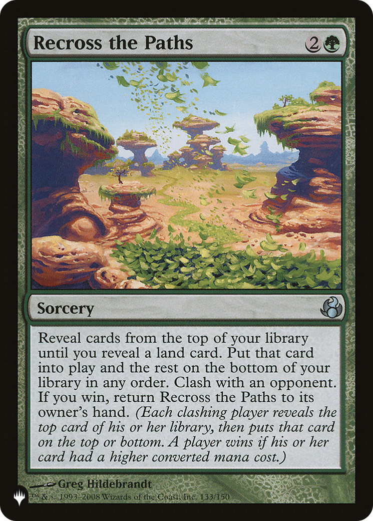 Recross the Paths [The List Reprints] | Gear Gaming Fayetteville