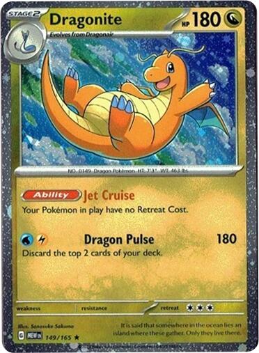 Dragonite 149/165 (Cosmos Holo) [Miscellaneous Cards] | Gear Gaming Fayetteville