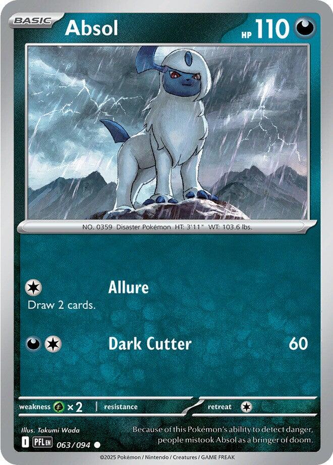 Absol (063/094) [Mega Evolution: Phantasmal Flames] | Gear Gaming Fayetteville