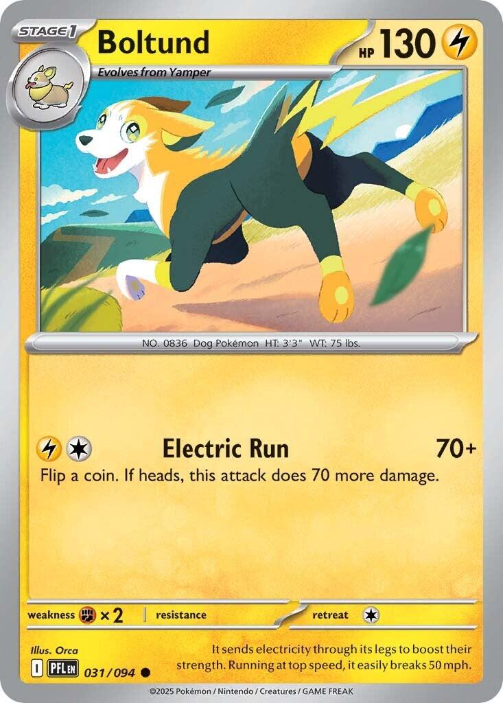 Boltund (031/094) [Mega Evolution: Phantasmal Flames] | Gear Gaming Fayetteville