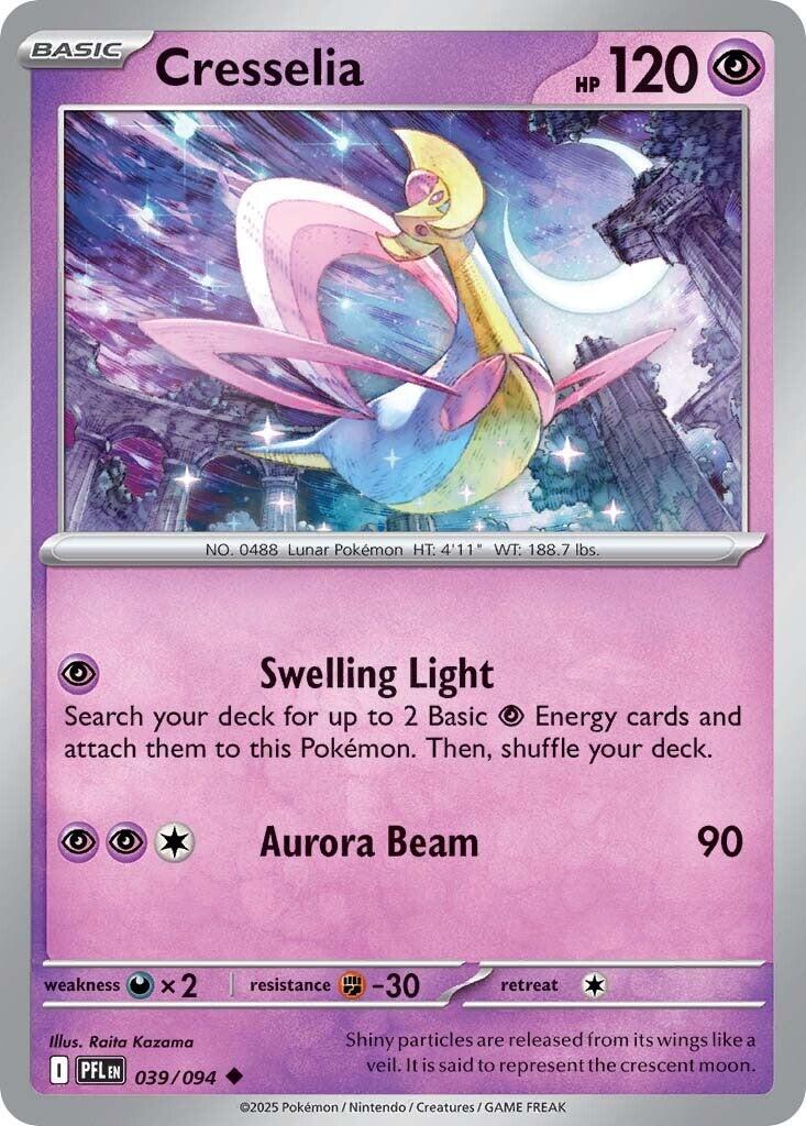 Cresselia (039/094) [Mega Evolution: Phantasmal Flames] | Gear Gaming Fayetteville