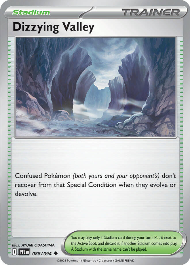 Dizzying Valley (088/094) [Mega Evolution: Phantasmal Flames] | Gear Gaming Fayetteville