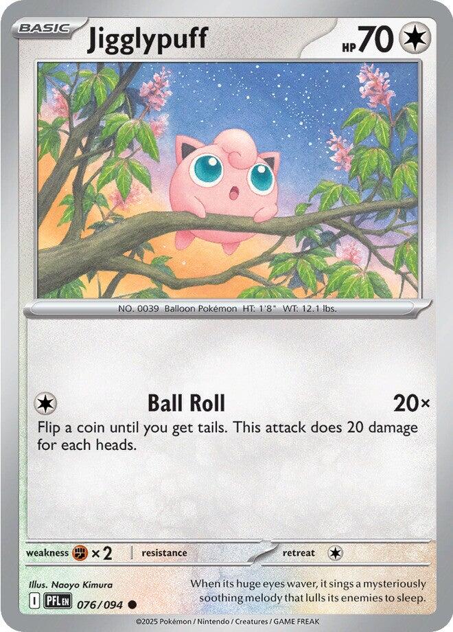 Jigglypuff (076/094) [Mega Evolution: Phantasmal Flames] | Gear Gaming Fayetteville
