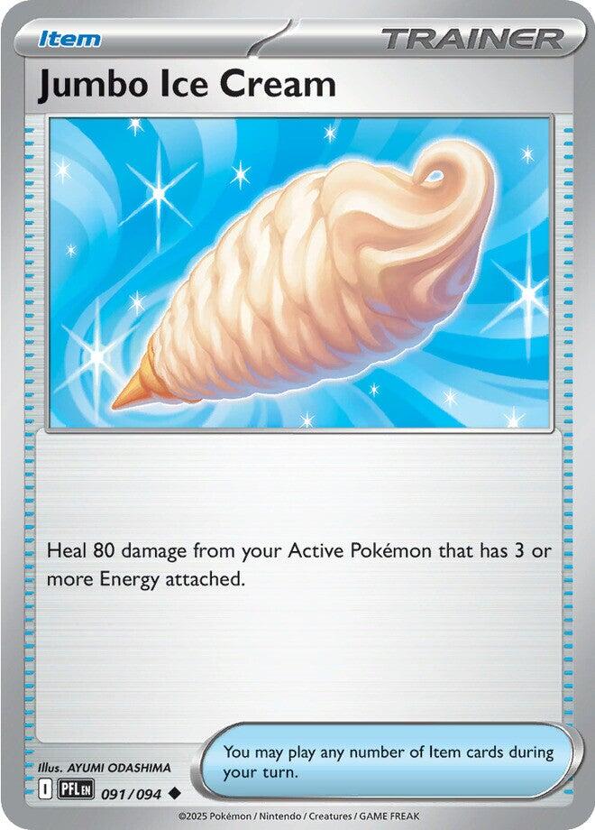 Jumbo Ice Cream (091/094) [Mega Evolution: Phantasmal Flames] | Gear Gaming Fayetteville