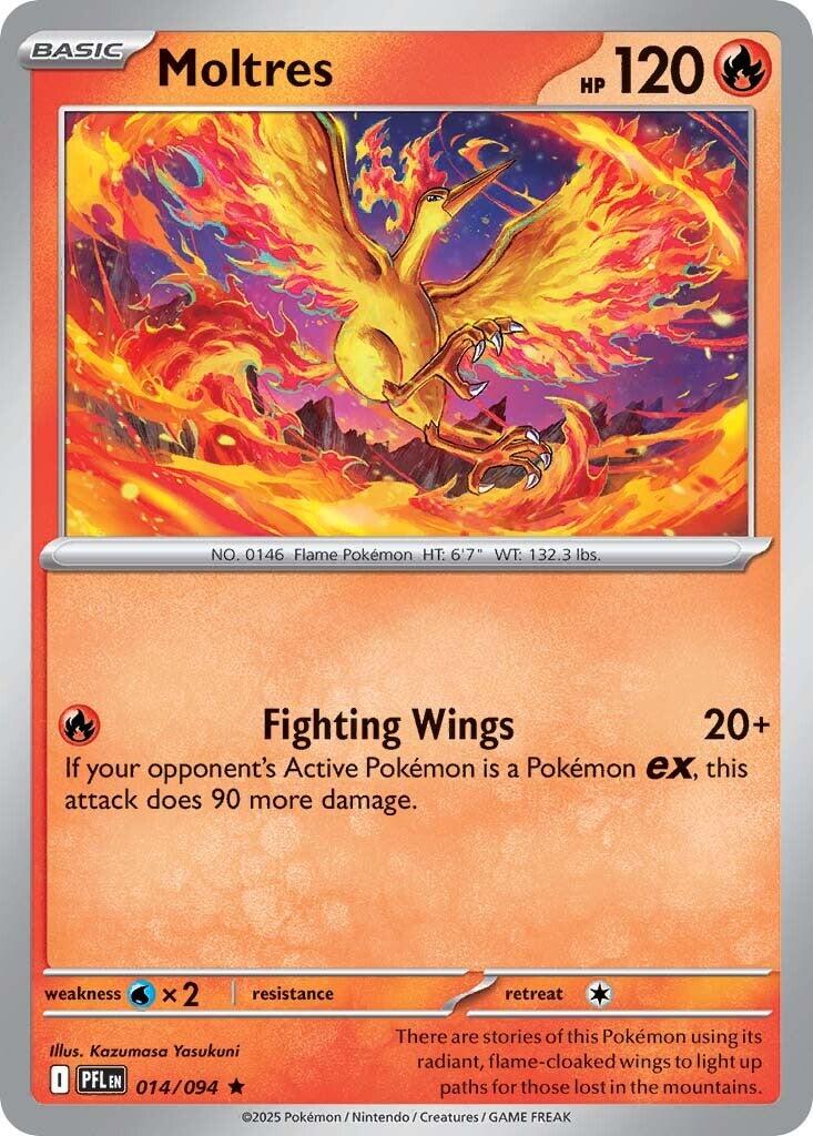 Moltres (014/094) [Mega Evolution: Phantasmal Flames] | Gear Gaming Fayetteville