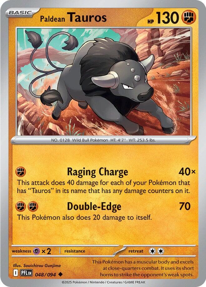Paldean Tauros (048/094) [Mega Evolution: Phantasmal Flames] | Gear Gaming Fayetteville