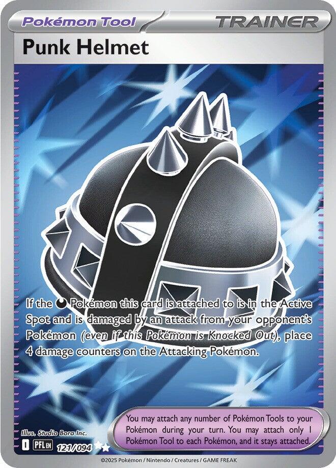 Punk Helmet (121/094) [Mega Evolution: Phantasmal Flames] | Gear Gaming Fayetteville