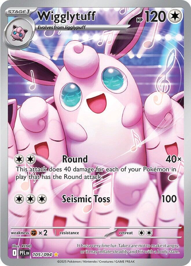 Wigglytuff (105/094) [Mega Evolution: Phantasmal Flames] | Gear Gaming Fayetteville