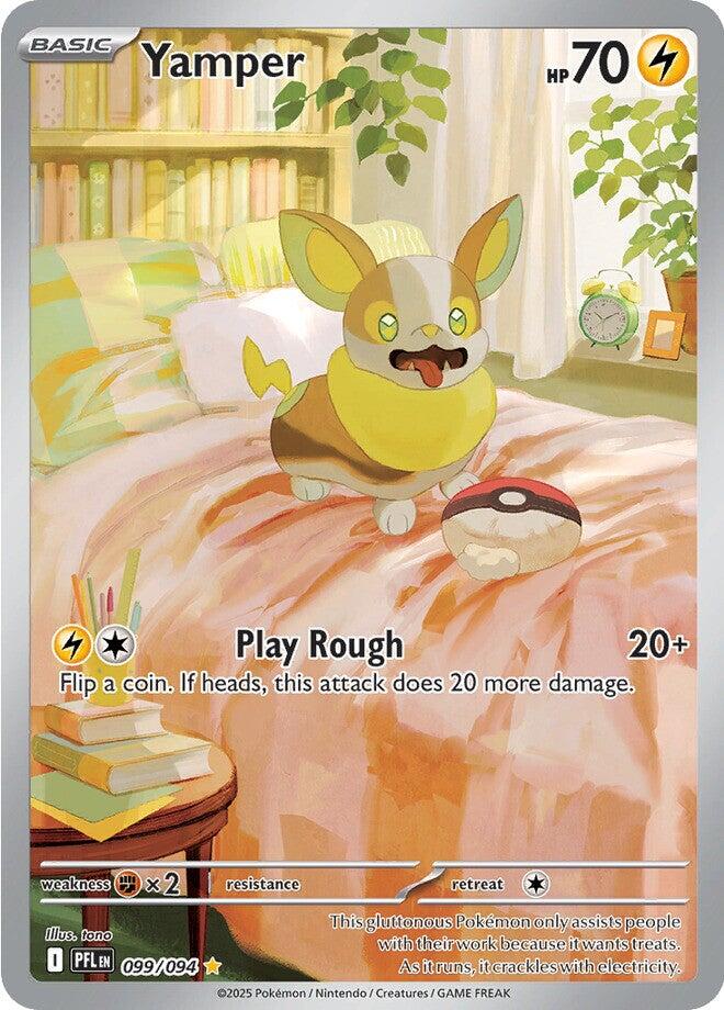Yamper (099/094) [Mega Evolution: Phantasmal Flames] | Gear Gaming Fayetteville