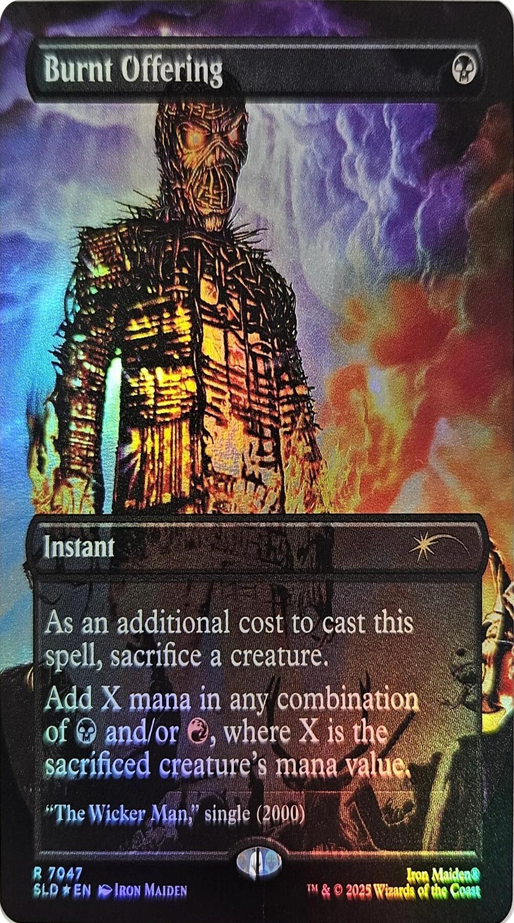 Burnt Offering (Rainbow Foil) [Secret Lair Drop Series] | Gear Gaming Fayetteville