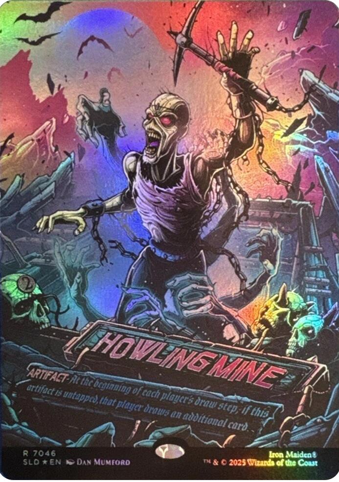 Howling Mine (7046) (Rainbow Foil) [Secret Lair Drop Series] | Gear Gaming Fayetteville