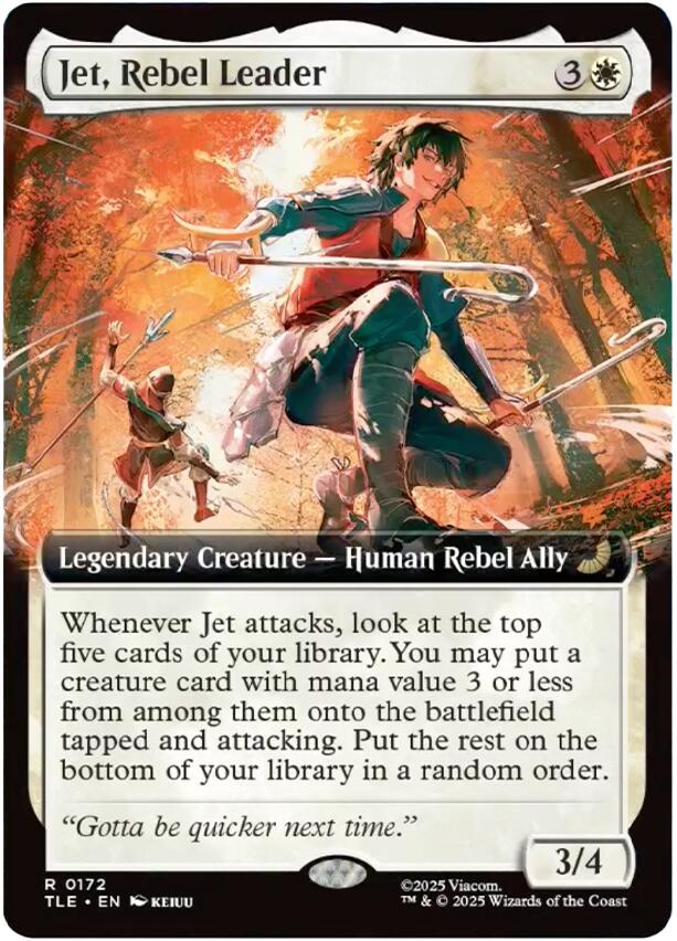 Jet, Rebel Leader (Extended Art) [Avatar: The Last Airbender: Eternal-Legal] | Gear Gaming Fayetteville
