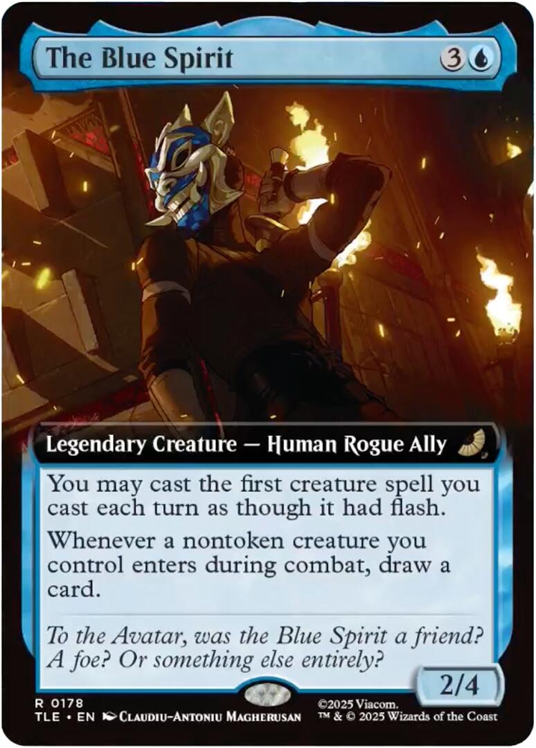 The Blue Spirit (Extended Art) [Avatar: The Last Airbender: Eternal-Legal] | Gear Gaming Fayetteville
