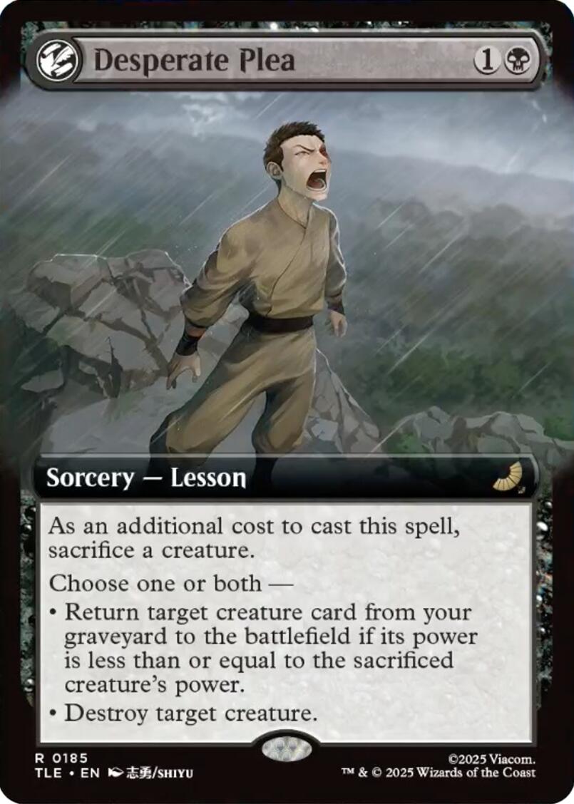 Desperate Plea (Extended Art) [Avatar: The Last Airbender: Eternal-Legal] | Gear Gaming Fayetteville
