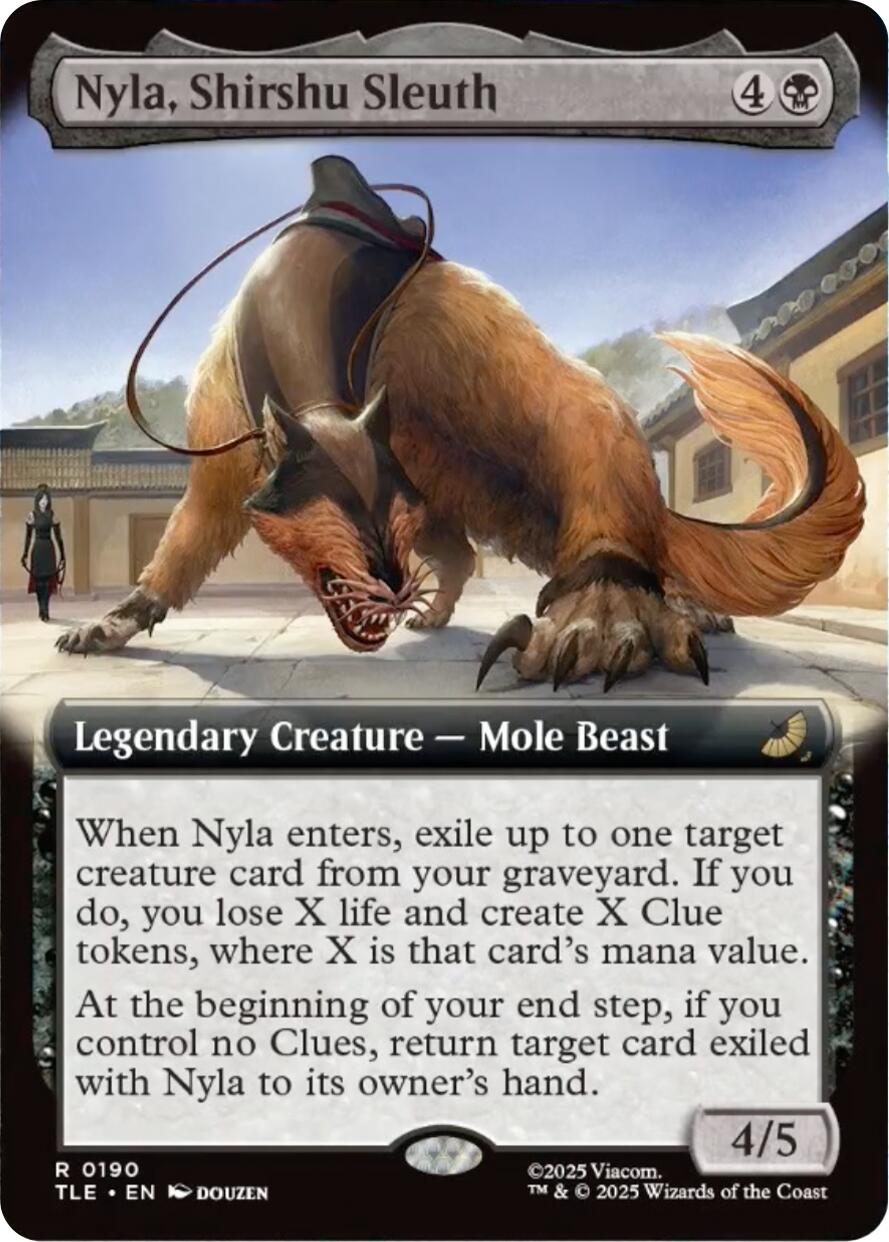 Nyla, Shirshu Sleuth (Extended Art) [Avatar: The Last Airbender: Eternal-Legal] | Gear Gaming Fayetteville