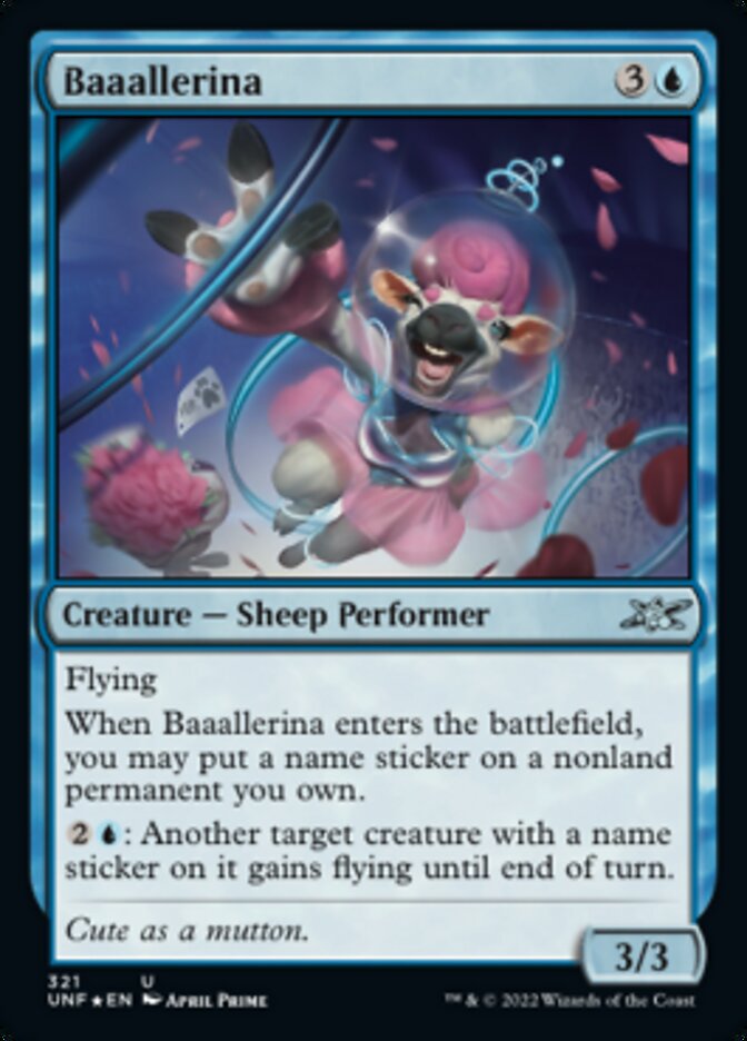 Baaallerina (Galaxy Foil) [Unfinity] | Gear Gaming Fayetteville