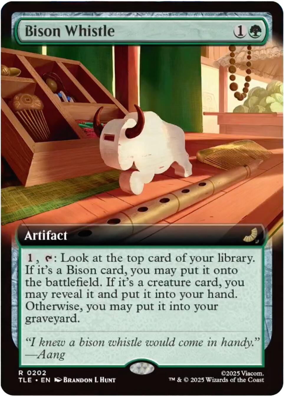 Bison Whistle (Extended Art) [Avatar: The Last Airbender: Eternal-Legal] | Gear Gaming Fayetteville