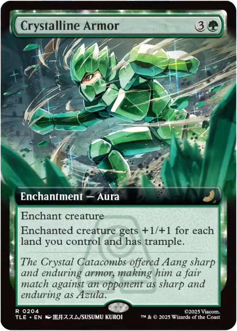 Crystalline Armor (Extended Art) [Avatar: The Last Airbender: Eternal-Legal] | Gear Gaming Fayetteville