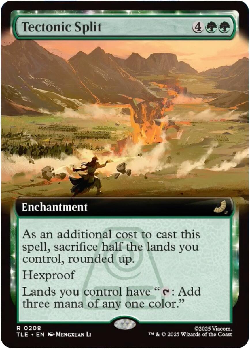Tectonic Split (Extended Art) [Avatar: The Last Airbender: Eternal-Legal] | Gear Gaming Fayetteville