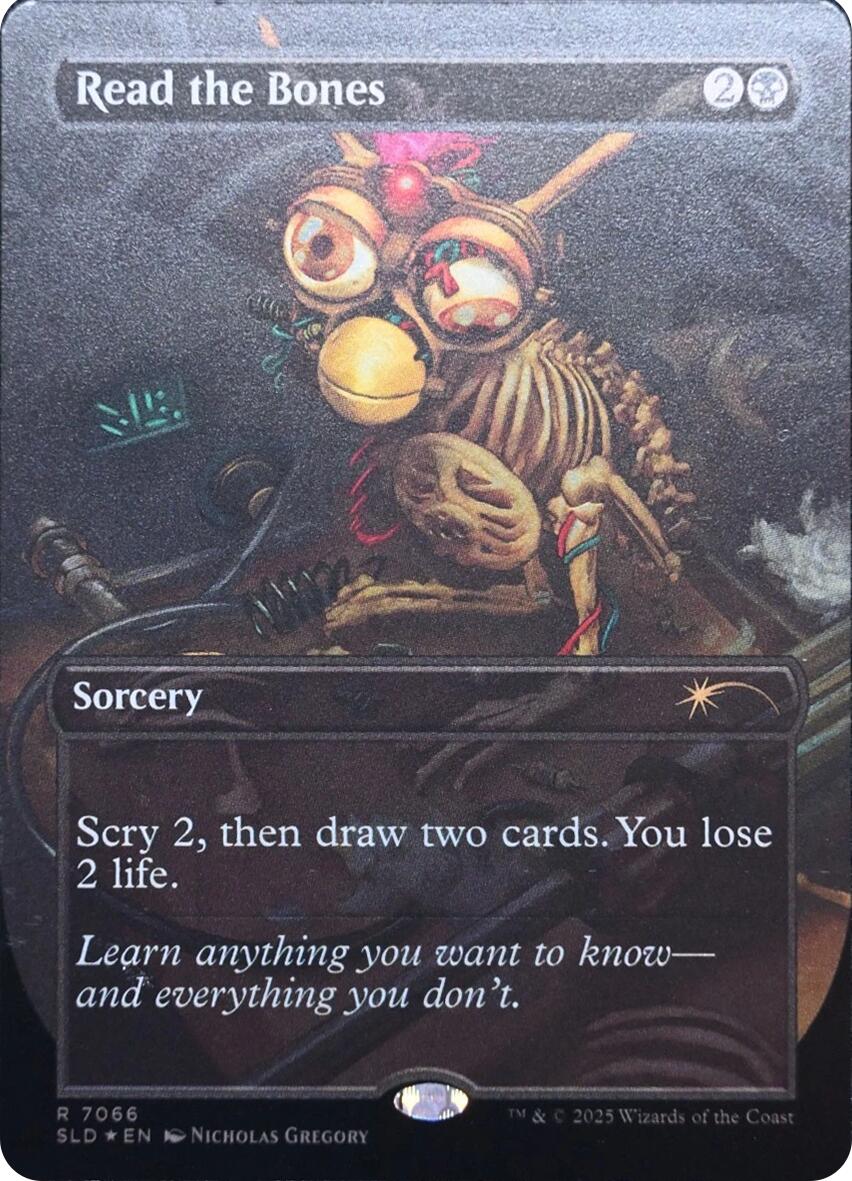 Read the Bones (Rainbow Foil) [Secret Lair Drop Series] | Gear Gaming Fayetteville