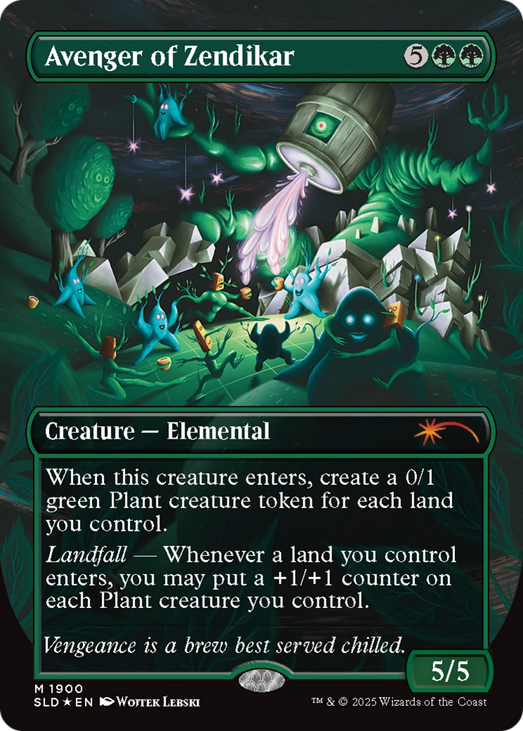 Avenger of Zendikar (Double Rainbow Foil) [Secret Lair Drop Series] | Gear Gaming Fayetteville