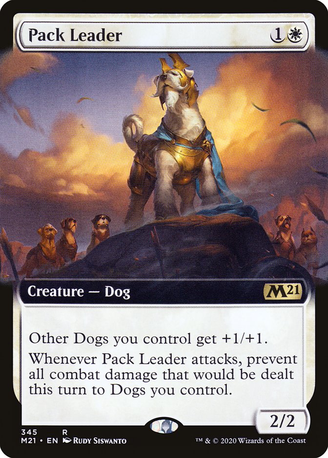 Pack Leader (Extended Art) [Core Set 2021] | Gear Gaming Fayetteville