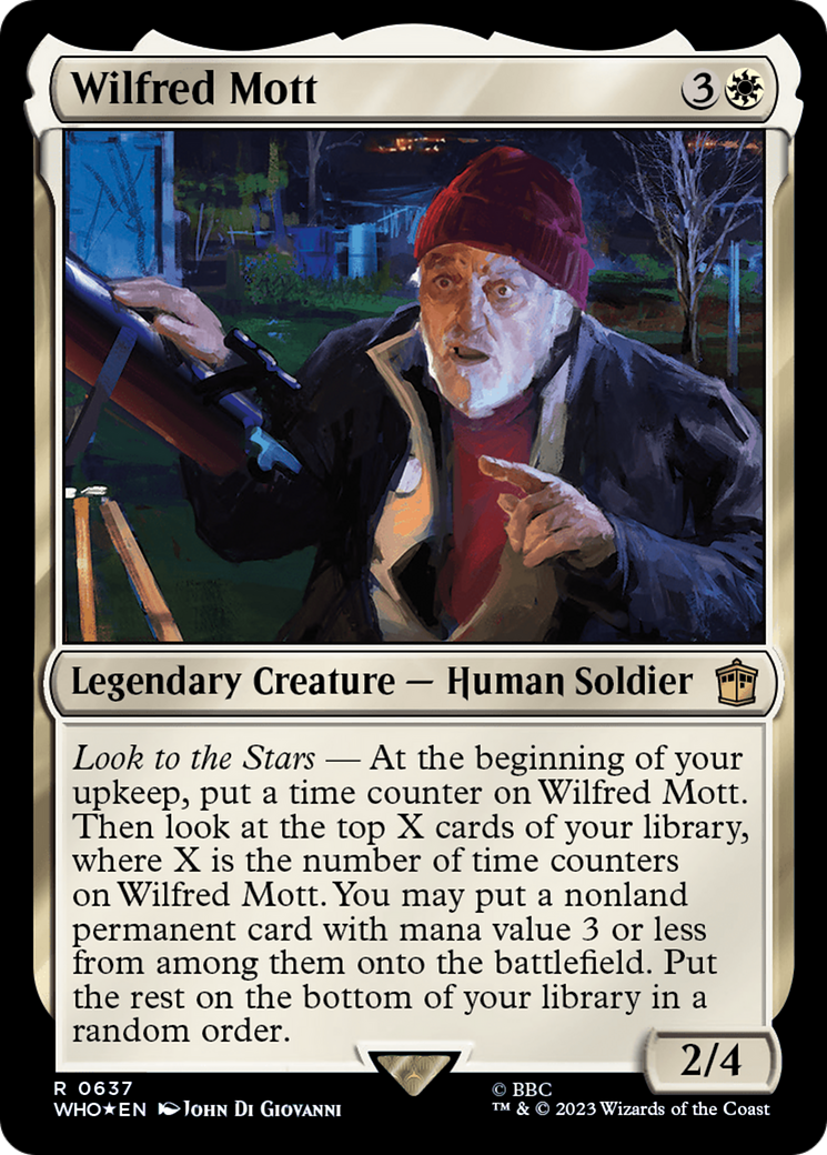 Wilfred Mott (Surge Foil) [Doctor Who] | Gear Gaming Fayetteville