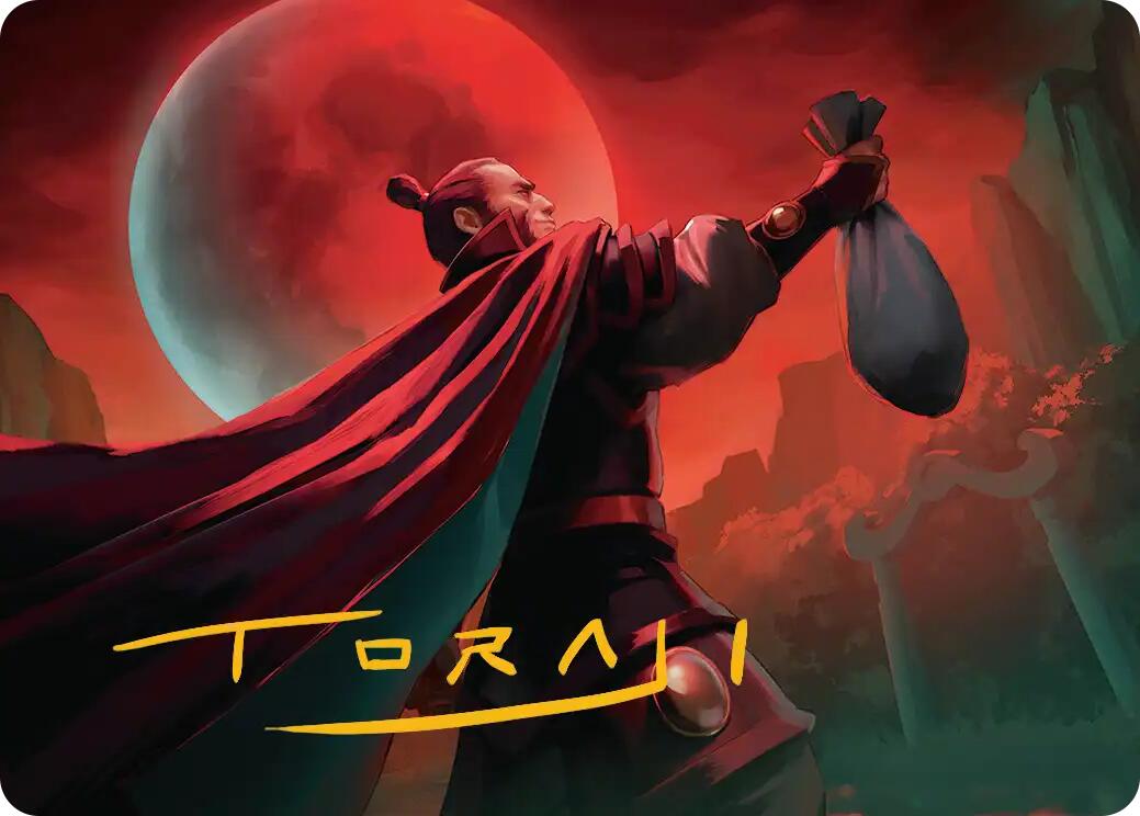 Zhao, the Moon Slayer Art Card (Gold-Stamped Signature) [Avatar: The Last Airbender Art Series] | Gear Gaming Fayetteville