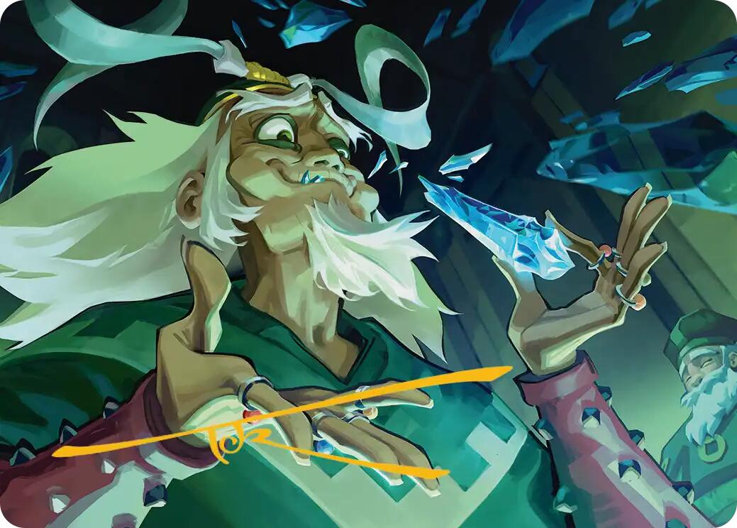 Bumi, King of Three Trials Art Card (Gold-Stamped Signature) [Avatar: The Last Airbender Art Series] | Gear Gaming Fayetteville