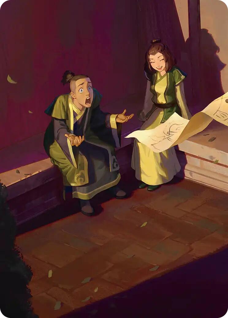 Sokka and Suki Art Card [Avatar: The Last Airbender Art Series] | Gear Gaming Fayetteville