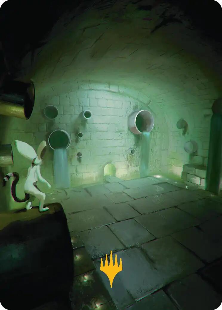 Swamp Art Card (Gold-Stamped Planeswalker Symbol) [Avatar: The Last Airbender Art Series] | Gear Gaming Fayetteville