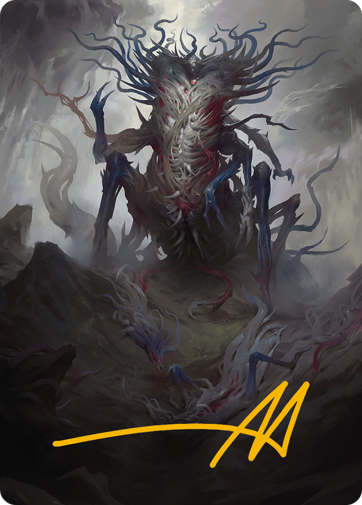 Azlask, the Swelling Scourge Art Card (Gold-Stamped Signature) [Modern Horizons 3 Art Series] | Gear Gaming Fayetteville