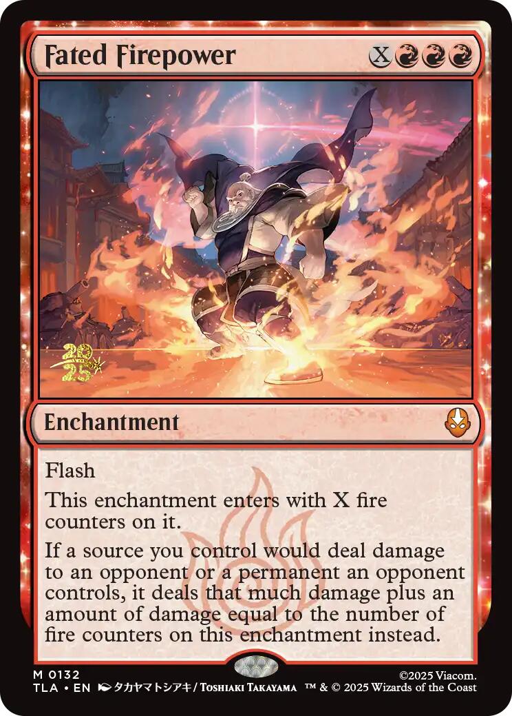 Fated Firepower [Avatar: The Last Airbender Prerelease Cards] | Gear Gaming Fayetteville