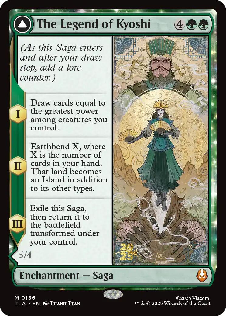 The Legend of Kyoshi [Avatar: The Last Airbender Prerelease Cards] | Gear Gaming Fayetteville