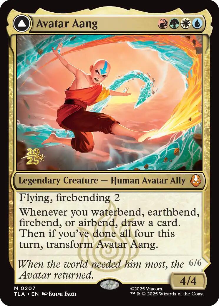 Avatar Aang [Avatar: The Last Airbender Prerelease Cards] | Gear Gaming Fayetteville