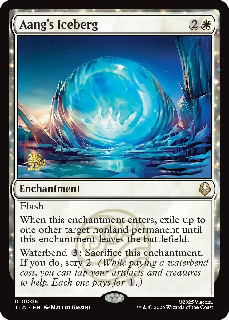 Aang's Iceberg [Avatar: The Last Airbender Prerelease Cards] | Gear Gaming Fayetteville