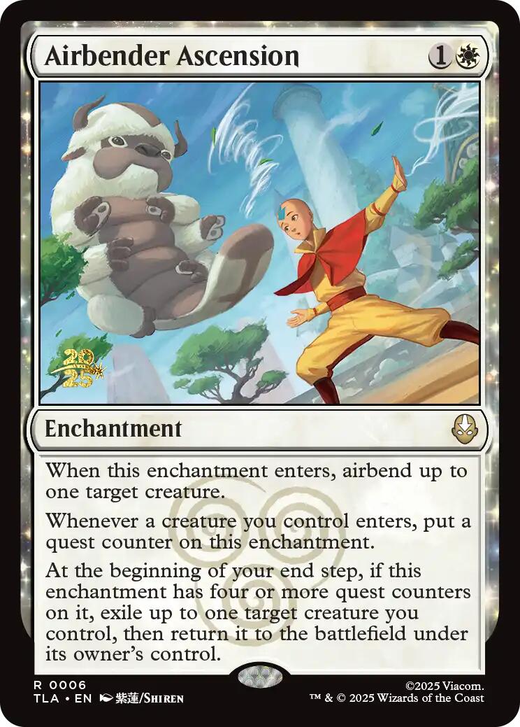 Airbender Ascension [Avatar: The Last Airbender Prerelease Cards] | Gear Gaming Fayetteville