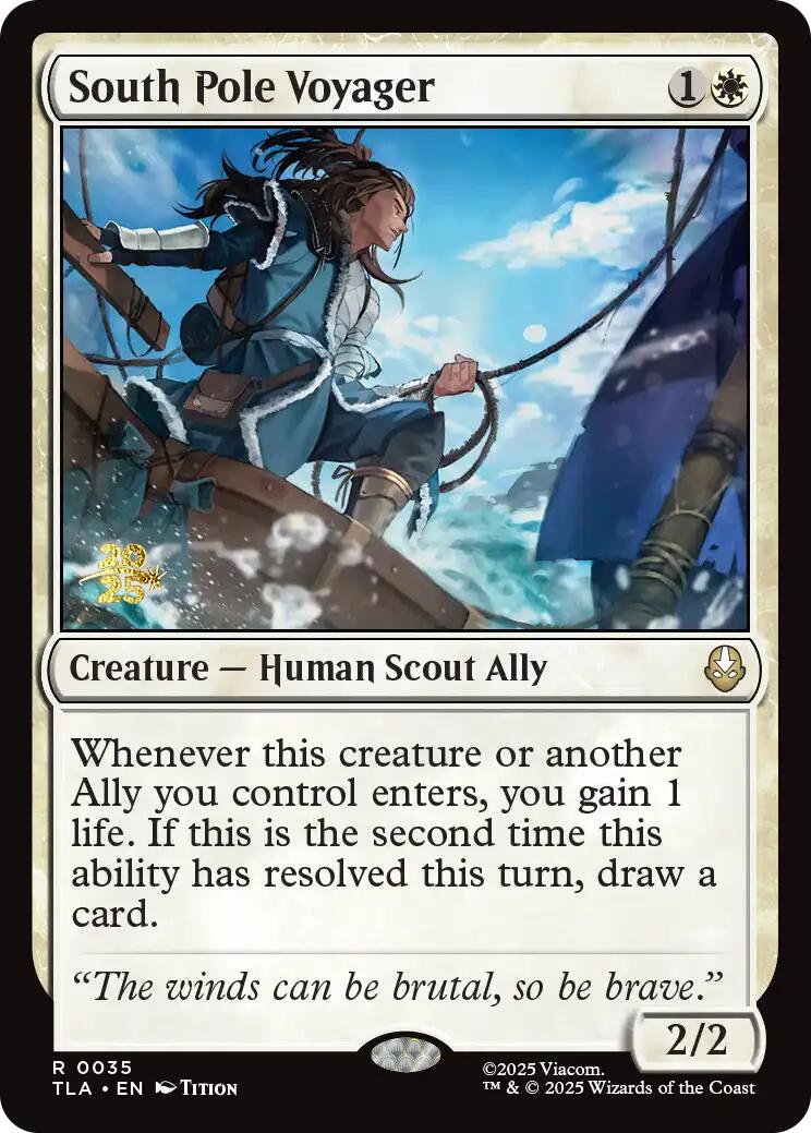 South Pole Voyager [Avatar: The Last Airbender Prerelease Cards] | Gear Gaming Fayetteville
