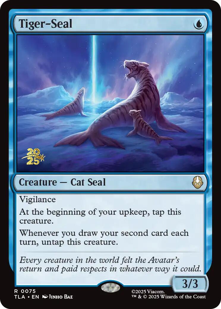 Tiger-Seal [Avatar: The Last Airbender Prerelease Cards] | Gear Gaming Fayetteville