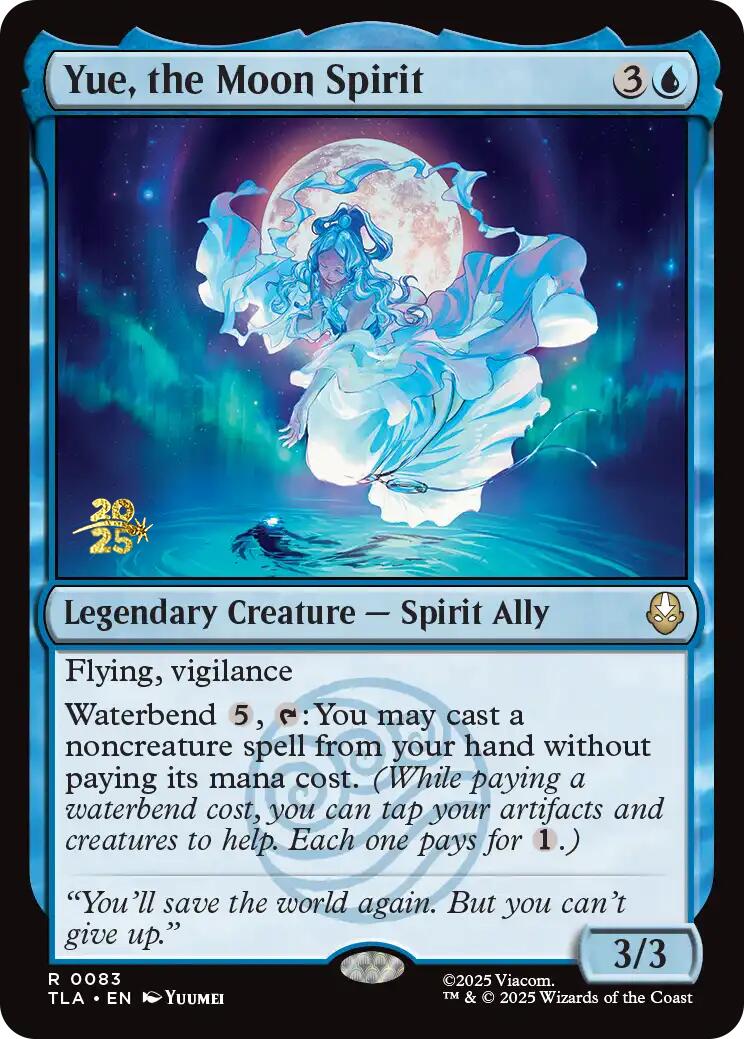 Yue, the Moon Spirit [Avatar: The Last Airbender Prerelease Cards] | Gear Gaming Fayetteville