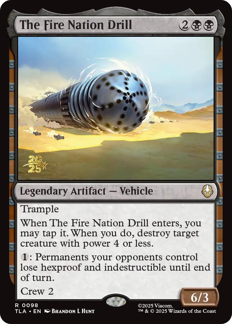 The Fire Nation Drill [Avatar: The Last Airbender Prerelease Cards] | Gear Gaming Fayetteville