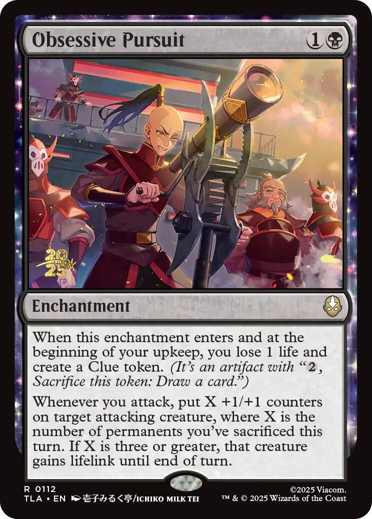 Obsessive Pursuit [Avatar: The Last Airbender Prerelease Cards] | Gear Gaming Fayetteville